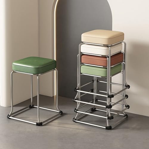 Taburetes de bar de altura ajustable de 18 a 22 pulgadas, elegantes sillas de desayuno de cocina para comedor, cafetería, pub, mostrador, comodidad moderna