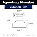 Lewmar 30ST EVO Self Tailing Alloy Winch in Black – Single Speed Size 30 Winch, Gear Ratio 2:1, Power Ratio 15.8:1, Measures 4-3/4