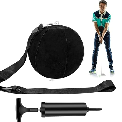 Golf Training Ball-Golf Swing Trainer Aid ,Inflatable Posture Corrector with