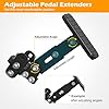 OceanicEcho Gas and Brake Pedal Extenders for Short Drivers | Fits Cars, Go Kart, Ride-On Toys | Adjustable Length & Angle for Auto Vehicles Brake & Accelerator Pedals (Sport)