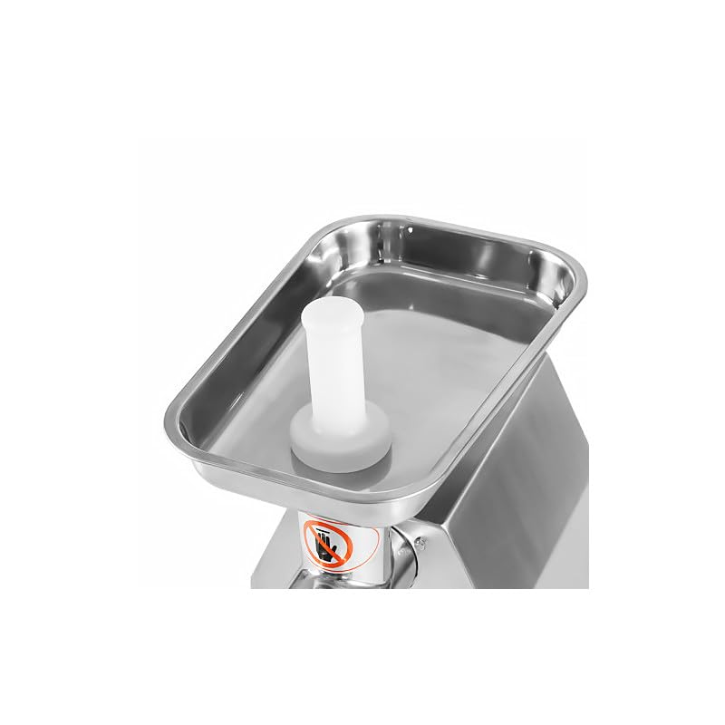 Tritacarne elettrico professionale D70 – 850 W – Portata 120 kg/h – Lama singola taglio – Griglie Ø70 mm (5,5 & 7 mm) – Acciaio Inox – Monofase – Facile da pulire – Uso Restauro & Macelleria