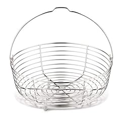 Lagostina Cestello in Filo per Cottura a Vapore in Acciaio Inox 18/10, Ø 19 cm, Accessorio per Pentola a Pressione Capacità 5 / 6 Litri, Vaporiera per Verdure e Alimenti, Lavabile in Lavastoviglie