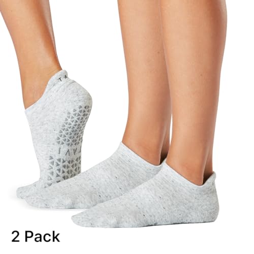 Image of TAVI Savvy Grip Socks - Pilates Socks for Women with Non-Slip Grips, Heel Tab and Arch Support, Wear for Yoga, Barre, Dance