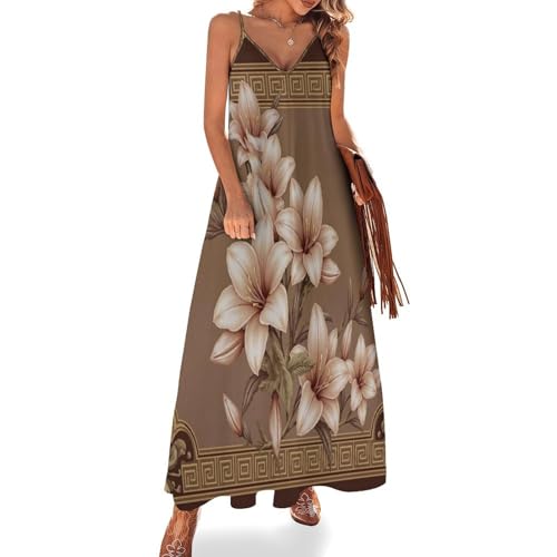 Maxi robe taille élastiquée au design raffiné pour femme élégante
