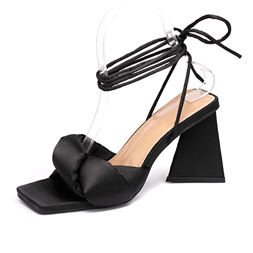 Sandales talons hauts femmes à sangle ajustable pour look chic - 5