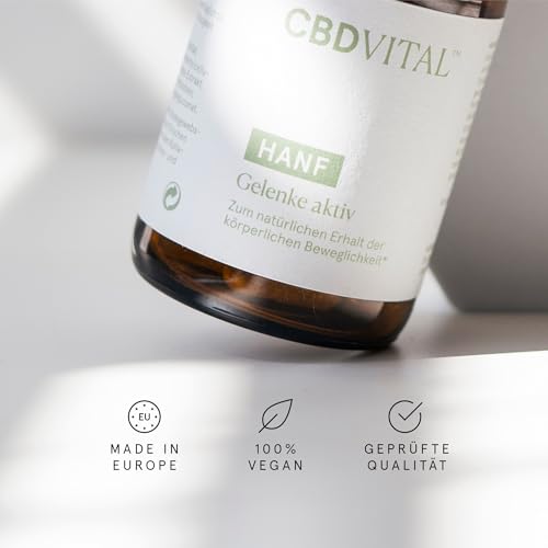 Gelenke Aktiv Kapseln | Apothekenqualität | Mit ApresFlex-Weihrauch, MSM und Teufelskralle-Extrakt | 100% vegan | Zum Erhalt der Beweglichkeit