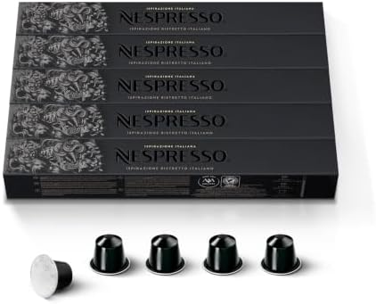 Nespresso Caffe 50 x Ristretto Capsules - Original