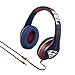 Superman Headphones - On Ear Hero Design with Built in Mic