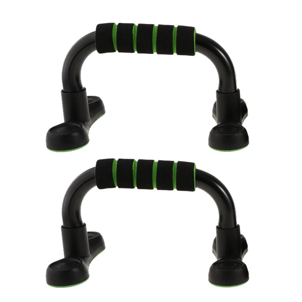 ATORSE 1 Pair Steel Push up Bars Chest Muscle Pushup Stands with Foam Grips Black-image-42