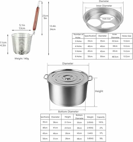Ustensile de cuisson pour pâtes avec paniers-filtres multifonctions inox