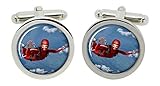 skydiving wiener neustadt  Gift Shop Skydiving Manschettenknöpfe in Chrom Kiste