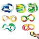 7 Stück Fidget Toys Set, Farbe Zufällig Sensory Toys, Bunte Twist Dreh Spielzeuge, Twister Spielzeug Schön und Praktisch Familie Freunde und Kinder