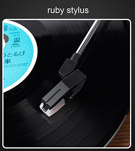 Tourne-Disque Portable Vintage avec entrée/Sortie Bluetooth et Haut-parleurs intégrés Stylet Rubis Durable Tourne-Disque phonographe Vintage à 3 Vitesses avec c - Les Beatles, Paul McCartney, John Lennon, RIngo Starr, George Harrison Tourne-Disque Portable Vintage avec entrée/Sortie Bluetooth et Haut-parleurs intégrés Stylet Rubis Durable Tourne-Disque phonographe Vintage à 3 Vitesses avec c – Image 4