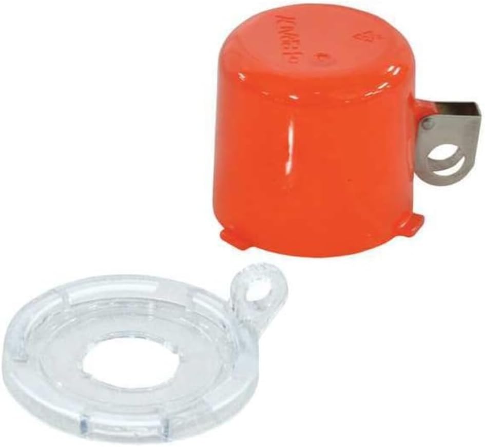 Push Button Lockout, 22mm, Plastic