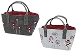 Schicke Filztaschen für Einkäufe, als Ersatztasche für den Kofferraum, Shopping Begleiter im Urlaub, und schließlich eine superschöne Geschenkidee. Die Taschen sind umweltfreundlich und außerdem waschbar. Entdecken Sie die verschiedenen Motive dieser modischen Shopper!