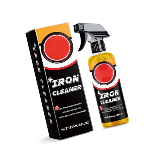 YIZITU Pulporteur De Convertisseur De Rouille en Métal 120 ML Formules Anti-corrosions Déménagement Coloration Rouille Efficace pour La Voiture Composant Surfaces Métalliques Traitements