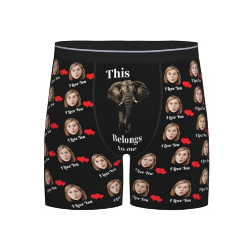 Generic Custom Boxers with Face on Them Funny Boxers for Men Gifts for Valentine's Day Birthday Personalized Boxers Gifts M-.123, Medium, Style-23