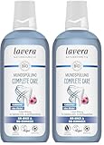 lavera Mundspülung Complete Care - Alkoholfrei -Fluoridfrei - Bio-Minze und Bio-Echinacea für 5-fach-Wirkung - Vegan - Naturkosmetik - 400 ml (Packung mit 2)