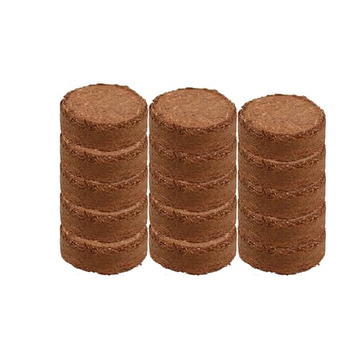 Bricks for Plants, Premium Organic Coconut Coir Bricks for Plant, Coconut Bricks for Plant, Coconut Coir Organic Coconut, Fibra Substrato con Low EC e PH Balance, Coco Fiber Plant Soil High