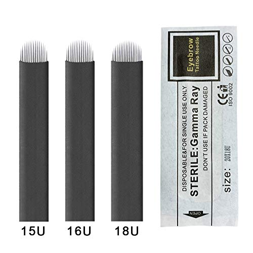 100PCS-Black-Flex-Microblading-U-shape-18U-Eyebrow-Needles-with-020mm-Diameter-3D-Embroidery-for-Tattoo-Manual-Pen-Tattoo-Inks-Disposable-Safe-Healthy-Tools-3-Sizes-U18