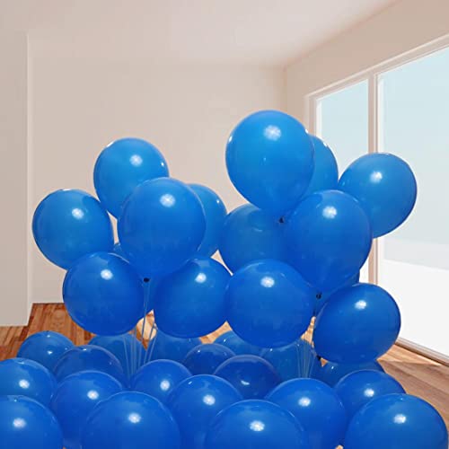 Image of 300 Pack Blue Balloons 12 inch Blue Latex Party Balloon Bulk for Various Party Events Decorations