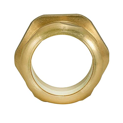 Eastman 35401 Heavy-Duty Female Trap Adapter With Slip-Joint Connection And Compression Ring, Brass 1.4 X 2 X 2" #TOP1