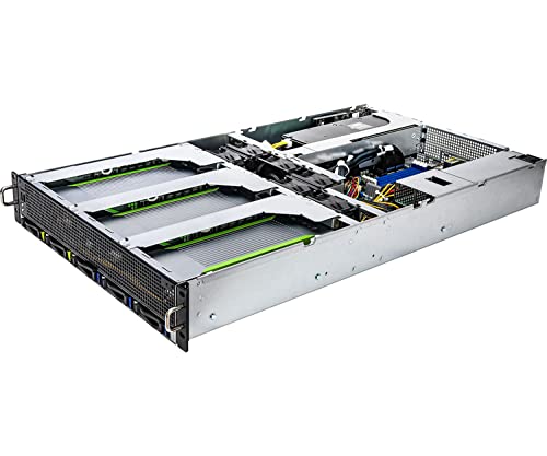 Asrock Rack 2U4G-ROME/2T 2U Rackmount Server Barebone AMD SP3 LGA4094 EPYC 7002/7001 Series 4 GPU 10G Base-T 2000W Redundant PSU