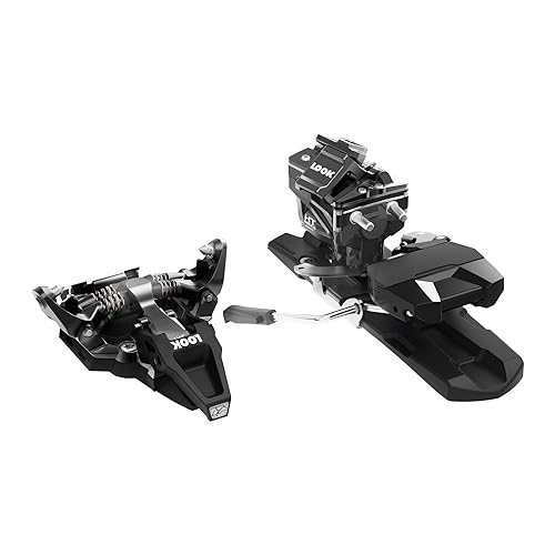 Fixations de ski LOOK Ht Radical 10 D100 Rtl noires pour homme en taille unique