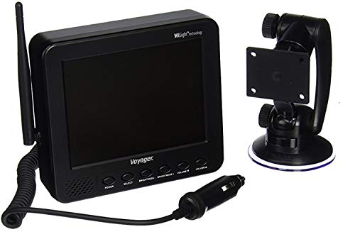 Image of Voyager WVOM541AP 5.6 inch Digital Wireless LCD Monitor /Receiver, WiSight Technology, supports up to 4 WCVMS130AP Cameras, Auto-Pairing allows Monitor to be Paired to Camera w / Touch of a Button (Renewed)