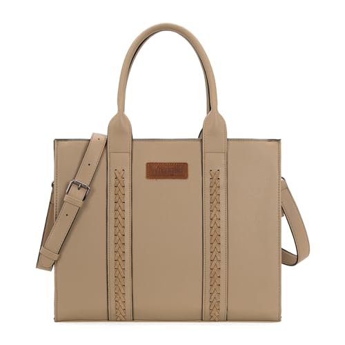 Image of Montana West x Wrangler Tote Bags Purses for Women Work Top-Handle Handbags with Strap