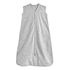 HALO® Slaapzak, slaapzak, 0,5 TOG 100% katoen, Heather Grey slaapzak, pasgeboren baby slaapzak, uniseks, voor jongens en meisjes, 6-18 maanden