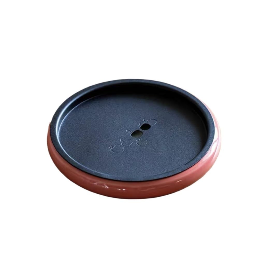 Taca na herbatę Ceramiczna taca na herbatę Kung Fu Podróżna taca na suchą herbatę Duża pojemność Przechowywanie wody Taca na herbatę Dekoracja domu Taca na herbatę Tacki do serwowania (B)