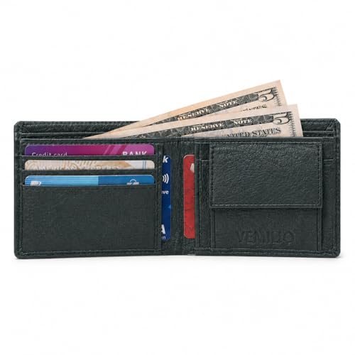 Image of VEMILIO Wallet & Reversible Belt Combo Gift Set for Men | Wallet Belt Combo for Men