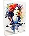 Produktbild lunera premium Aquarellpapier 300g DIN A4 mit 45 Blatt naturweiß, kaltgepresst & geleimt, Watercolor Paper Pad I Aquarellblock für Aquarell, Zeichnen und Lettering