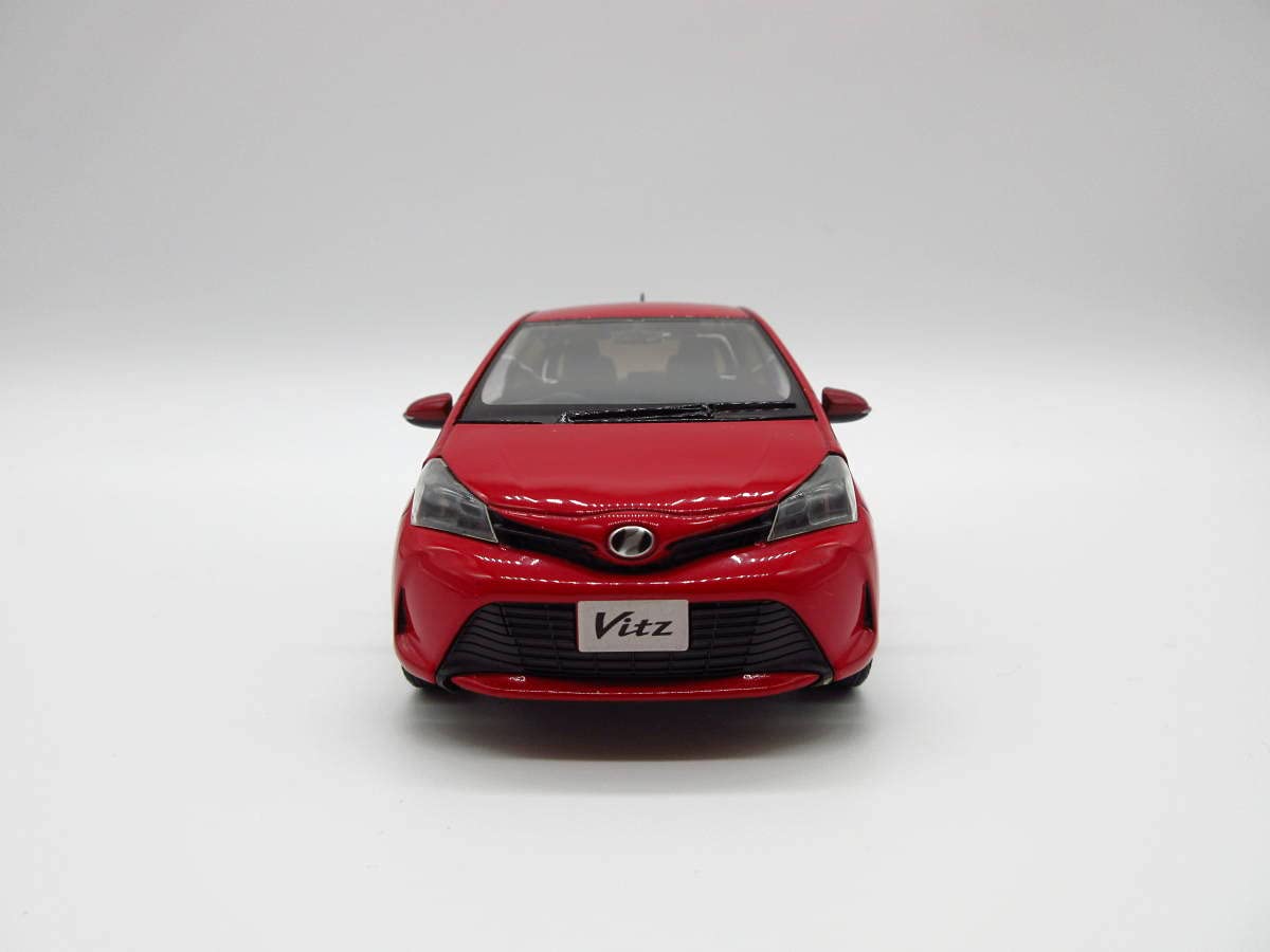 非売品 トヨタ ヴィッツ ジュエラ 後期型 ダークレッド カラーサンプルミニカー 新品未使用】非売品 トヨタ ヴィッツ ジュエラ 後期型 ダークレッド 1