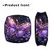Cugasmaru Purple Walker Seat Covers for Ladies Butterfly Rollator Walker Accessories for Seniors Washable Universal Rollator Walker Seat and Backrest Covers
