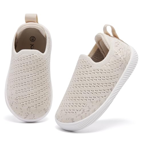 Image of MORENDL Baby Toddler Walking Socks Non-Slip Breathable Unisex Casual Sneakers