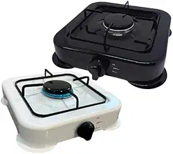 Fogão Fogareiro Com 01 Boca à Gás Branco BK-FGS1BOC