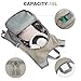 G4Free 15L Hiking Daypack Lightweight Travel Backpack Packable Outdoor Casual Foldable Shoulder Bag (Beige)
