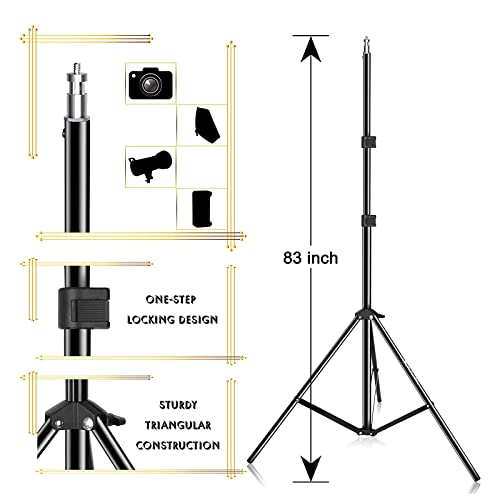 2X105W Softbox Lighting Kit, Gloshooting 20"X28" Professional Continuous Lighting Equipment, 5500K E27 Socket Cfl Daylight Light Bulb For Studio Photography Commercial Fashion Portraits #TOP1
