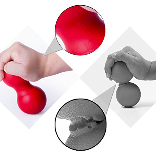 image for ALLPLAY Peanut Massage Ball Roller, Double Lacrosse Ball, Acupoint Myo