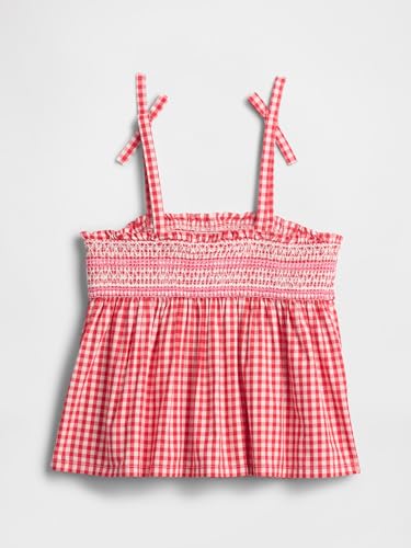 Image of Gap Girls' Smocked Tank Top
