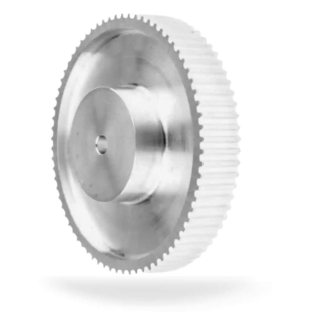 CMW - 5MZ072-025 - Poulies synchrones - Profil HTD - Section 5M - Pré alésée (mm) - 72 dents - Pas de 5 mm - Aluminium