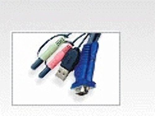 Câble Aten 2L5305U pour éliminer l'encombrement des fils de console écran souris