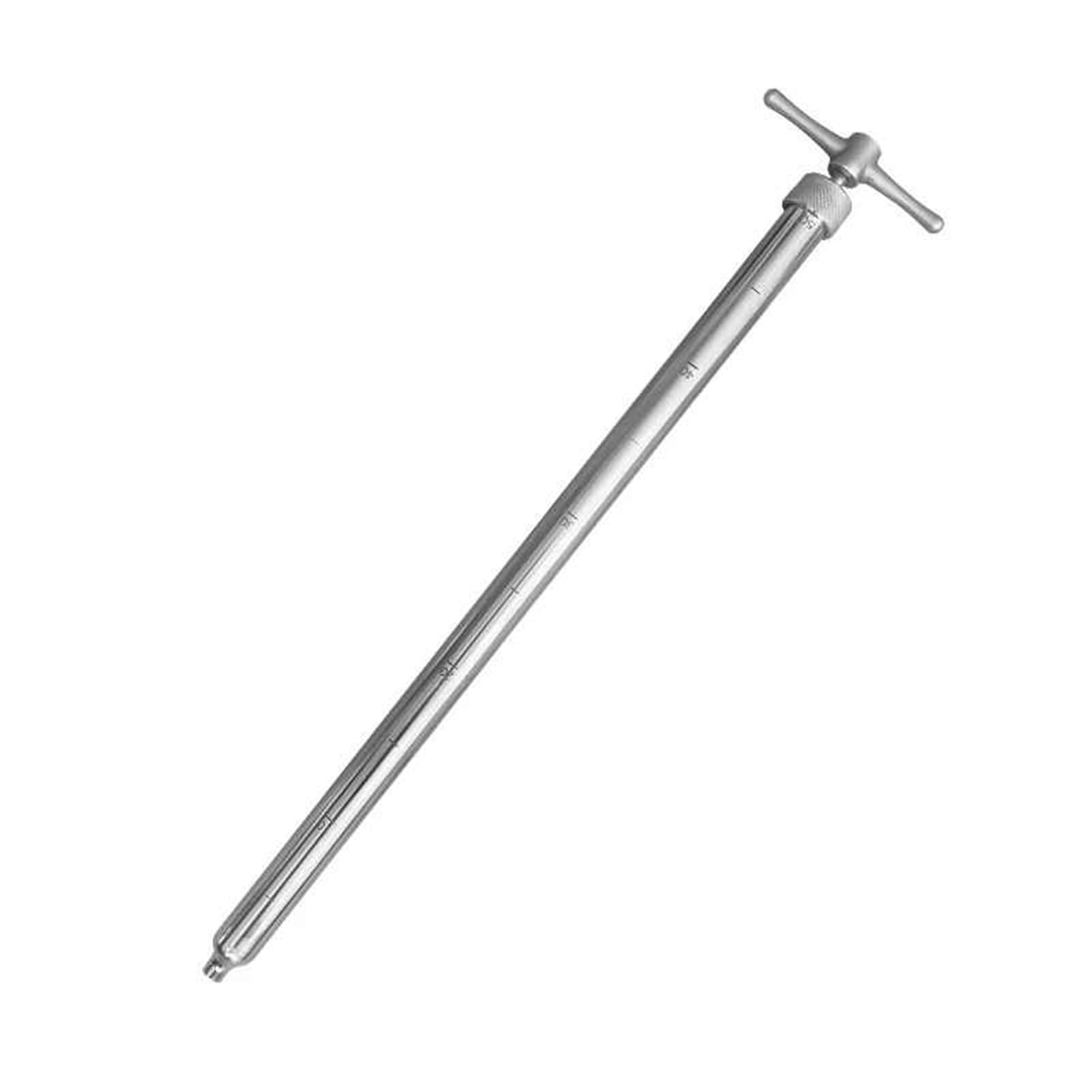 Campionatori liquidi in acciaio inossidabile 304, campionatori graduati per campionamento di liquidi per laboratorio, scuola e campionamento liquido industriale, design estraibile