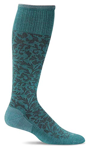 Image of Sockwell Women's Damask Moderate Graduated Compression Socks