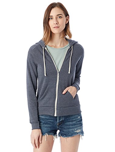 Adrian Eco-Fleece Zip Hoodie AA9573 veste à capuche zippée écoresponsable grise