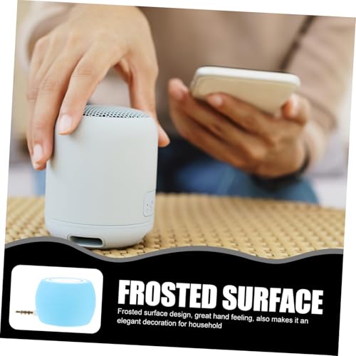 Altavoz de 350 mAh compacto con audio bidireccional y superficie mate resistente 2