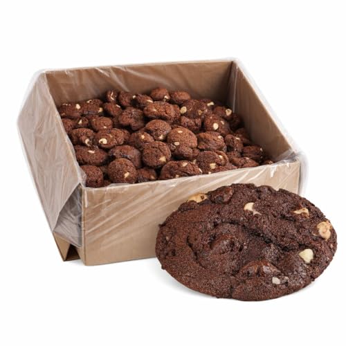 Otis Spunkmeyer Double Chocolate Chip Cookie Dough, 320 Count, 1 Ounce Frozen Portions, Bulk Food Service Pack