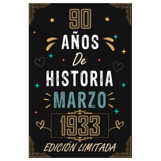 CUADERNO, 90 AÑOS DE HISTORIA MARZO 1933 EDICIÓN LIMITADA: Regalo de 90 cumpleaños para mujeres y hombres, ideas de 90 cumpleaños... un cumpleaños... ... regalo de 90 cumpleaños para él/ella.